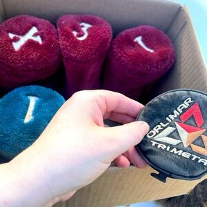 Golf driver club covers, assorted